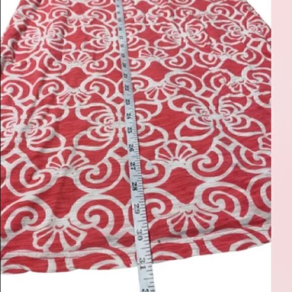 Vineyard Vines Women's S Pink/White Preppy Cotton Tunic Dress - Picture 7 of 7